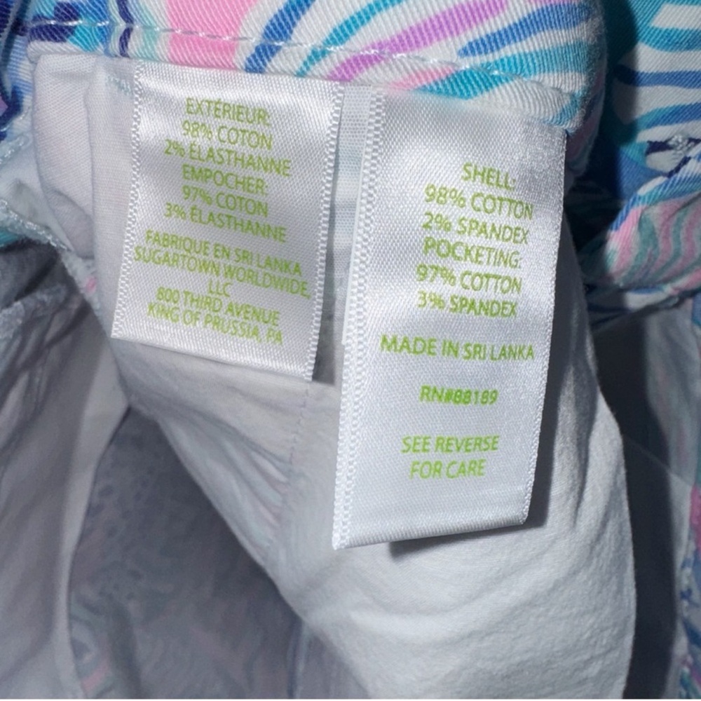 Lilly Pulitzer CALLAHAN STRETCH SHORT Size 4 - Picture 5 of 7